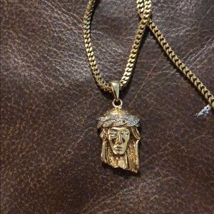 Golden Gods Jesus Piece